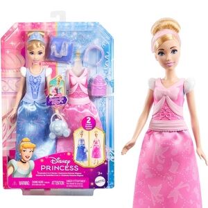 Cinderella 2-in-1 Stories Disney Princess Doll 👑🩵 NWT!